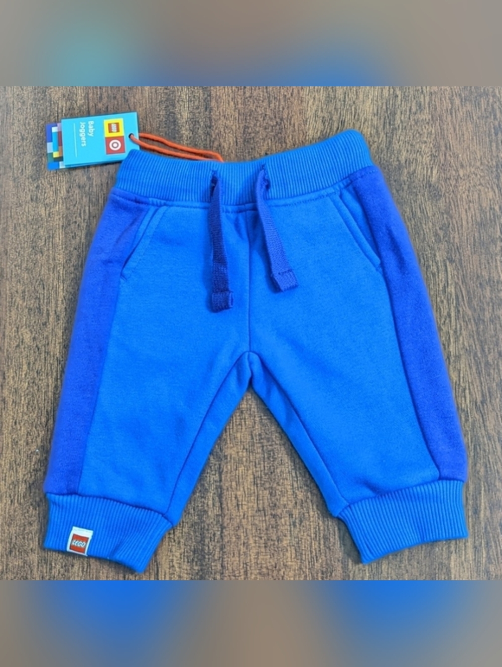 LEGO® X Target Baby Jogger Pants Newborn Blue Sweatpants Limited Edition NWT